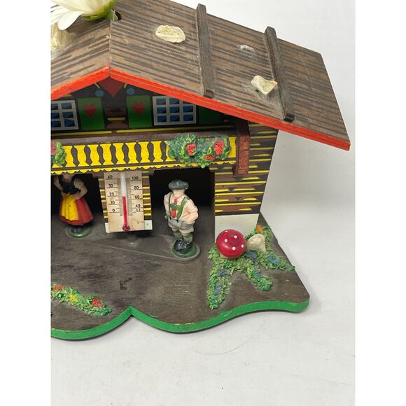 Vintage Toggili German Weather Musical House Zhivago Lara's Theme Chalet Swiss - Picture 6 of 11